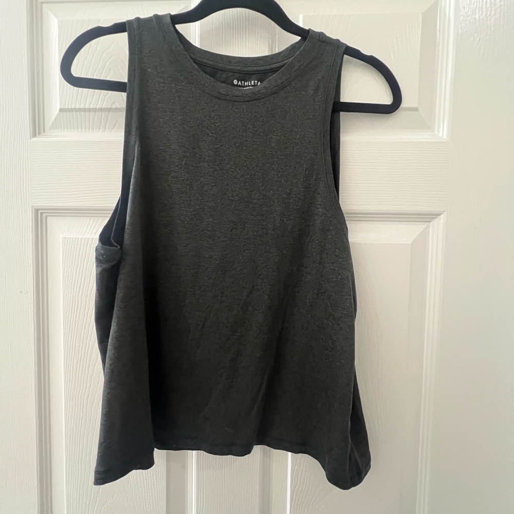 Athleta Women's Dark Grey Uptempo Tank